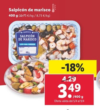 Lidl Salpicón De Marisco oferta
