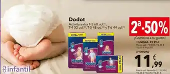 Clarel Dodot 2 unidad oferta