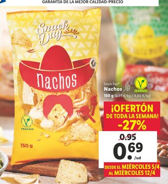 Lidl Nachos oferta