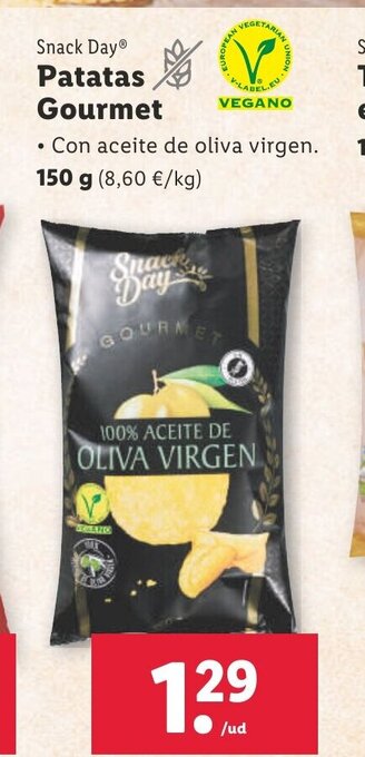 Lidl Patatas Gourmet oferta