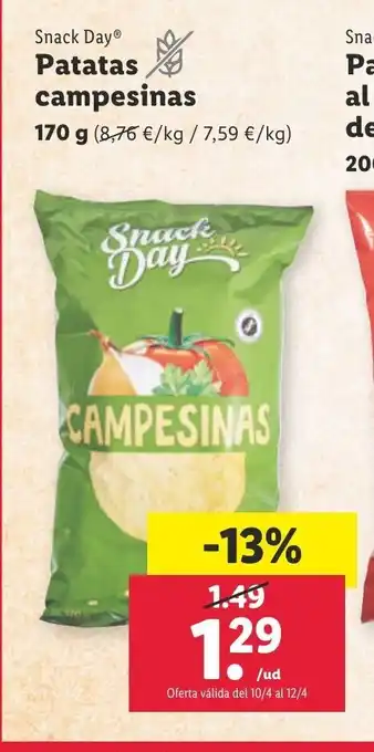 Lidl Patatas Campesinas oferta