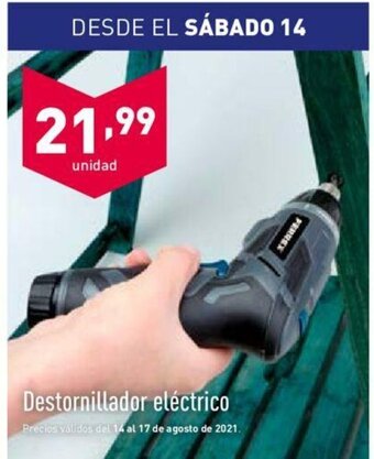 ALDI Destornillador Elèctrico oferta