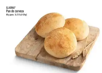 ALDI El Horno Pan de cerveza 80g oferta