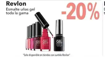 Clarel Revlon Esmalte uñas gel toda la gama oferta