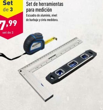 ALDI Workzone Set de herramientas para medición oferta