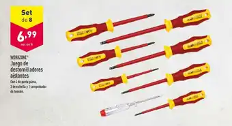 ALDI Workzone Juego de destorniladores aislantes oferta