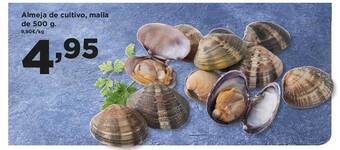 Alimerka Almeja de cultivo, malla oferta
