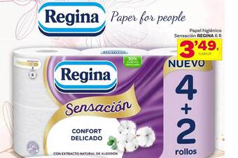 Supermercados Dani Papel higiénico sensación regina oferta