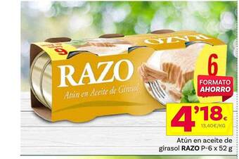 Supermercados Dani Atún en aceite de girasol razo oferta