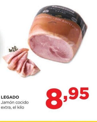Alimerka Legado Jamón Cocido Extra.,el Kilo oferta