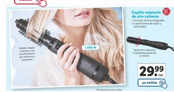 Lidl Cepillo Rotatorio De Aire Caliente oferta