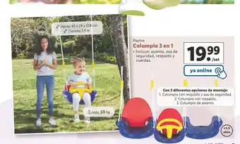 Lidl Columpio 3 en 1 oferta