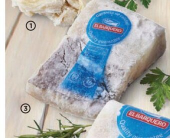Alimerka El Barquero Lomos especiales de bacalao, el kilo oferta