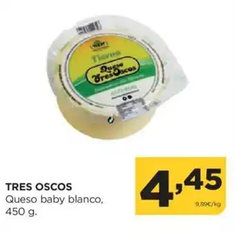 Alimerka Tres Oscos Queso Baby Blanco, 450g oferta