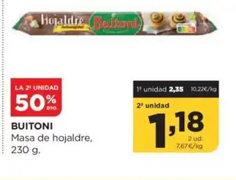 Alimerka Buitoni Masa de Hojaldre, 230g oferta