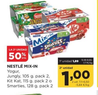 Alimerka Nestlé Mix-In oferta