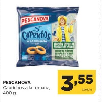 Alimerka Pescanova Caprichos a la romana, 400g oferta
