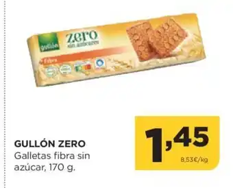 Alimerka Gullón Zero Galletas Fibra Sin Azúcar, 170g oferta