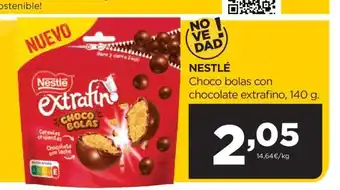 Alimerka Nestlé Choco Bolas Con Chocolate Extrafino, 140g oferta