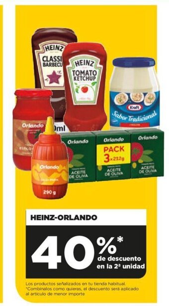 Alimerka Heinz-Orlando oferta