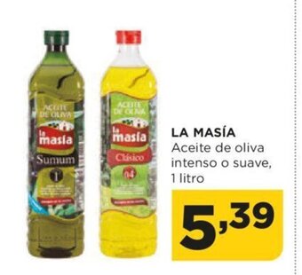 Alimerka La Masía Aceite de Oliva Intenso o Suave, 1 Litro oferta