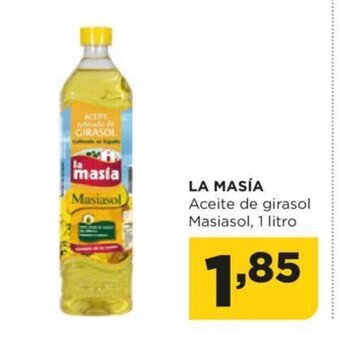 Alimerka La Masía Aceite de Girasol Masiasol, 1 Litro oferta