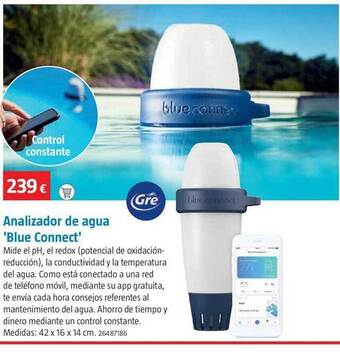 Bauhaus Analizador de agua 'blue connect' oferta