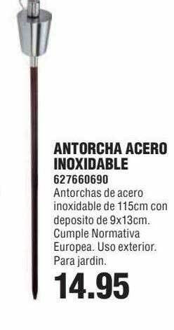 Coinfer Antorcha acero inoxidable oferta