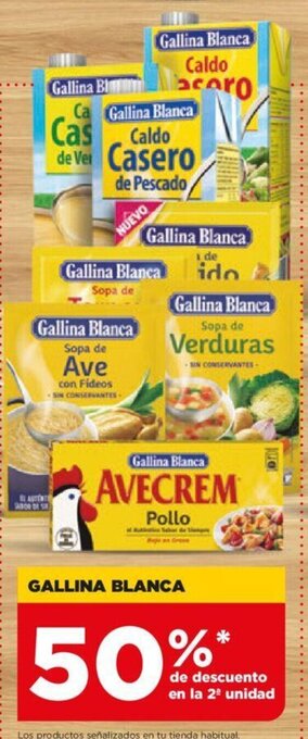 Alimerka Gallina Blanca oferta