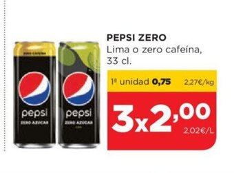 Alimerka Pepsi Zero oferta