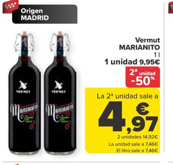 Carrefour Vermut Marianito oferta