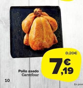 Carrefour Market Pollo asado carrefour oferta