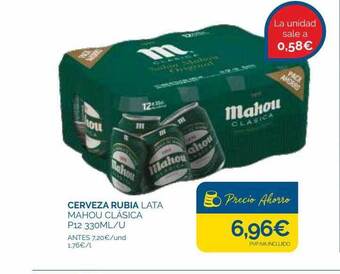 Supermercados La Despensa Cerveza rubia lata mahou clásica oferta