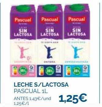 Supermercados La Despensa Leche s lactosa pascual oferta