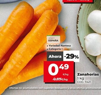 Dia Zanahorias 1kg oferta