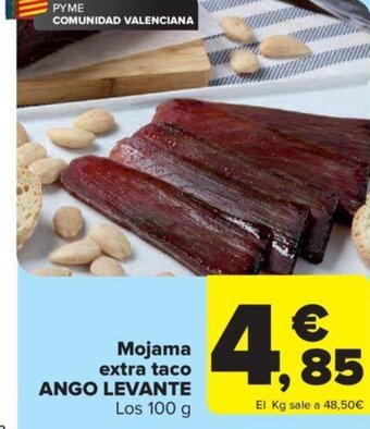 Carrefour Mojama Extra Taco Ango Levante oferta