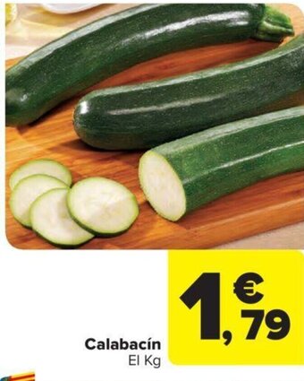 Carrefour Calabacín oferta