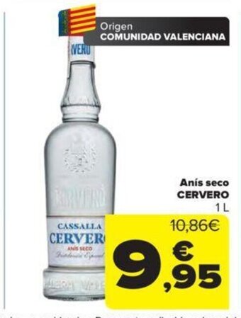 Carrefour Anís Seco Cervero oferta