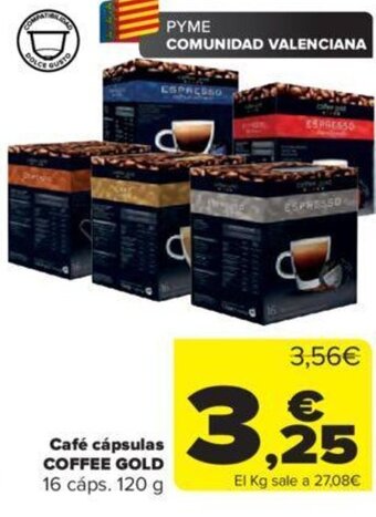 Carrefour Café Cápsulas Coffee Gold oferta