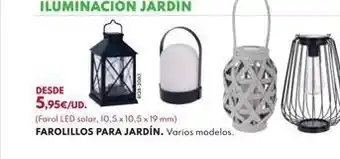 BricoCentro Farolillo solar oferta