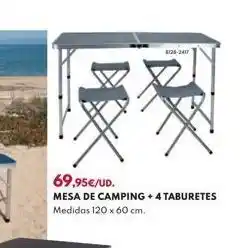 BricoCentro Mesa de camping oferta