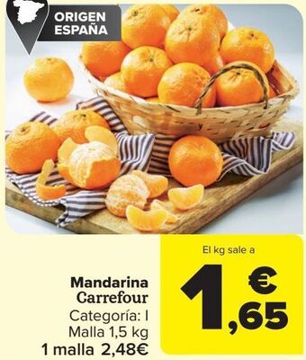 Carrefour Mandarina carrefour oferta