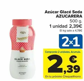 Carrefour Azúcar glacé seda azucarera oferta