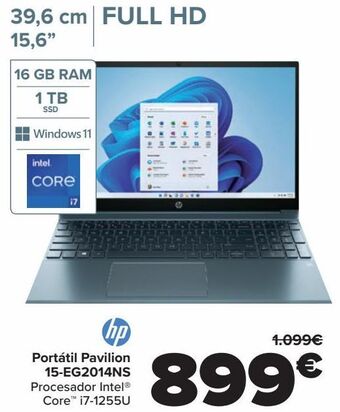 Carrefour Portátil pavilion 15-eg2014ns oferta