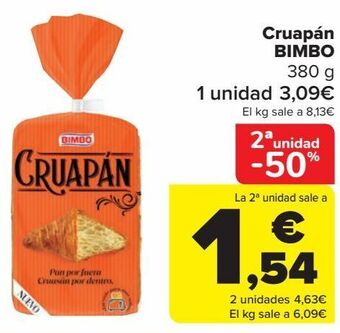 Carrefour Cruapán bimbo oferta