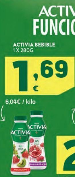 HiperDino Activia natural oferta