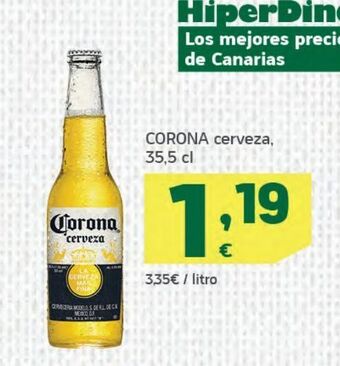 HiperDino Cerveza corona oferta