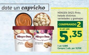 HiperDino Helados häagen-dazs oferta
