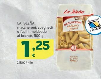 HiperDino Pasta la isleña oferta