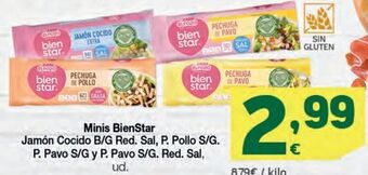 HiperDino Jamón cocido extra elpozo oferta